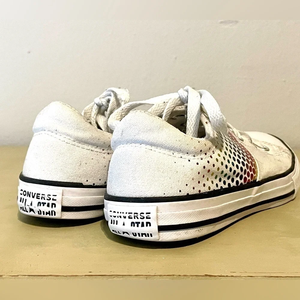 Converse Pride Rainbow Dot Madison‎ Shoes Sneaker Kids Size 3